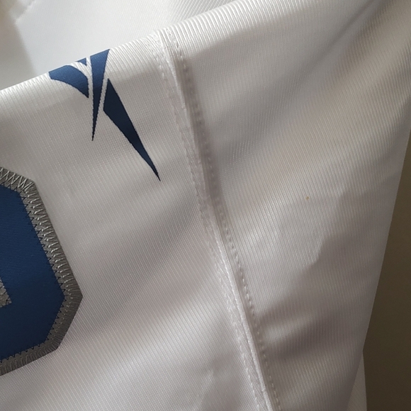 Barry Sanders White and Blue Football Jersey( Brand New With Tags) - Picture 11 of 16